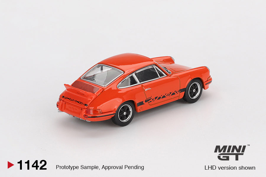 [PRÉCOMMANDE] Mini GT - Porsche 911 Carrera RS 2.7 Tangerine 1973 - Échelle 1-64 MGT01142-L