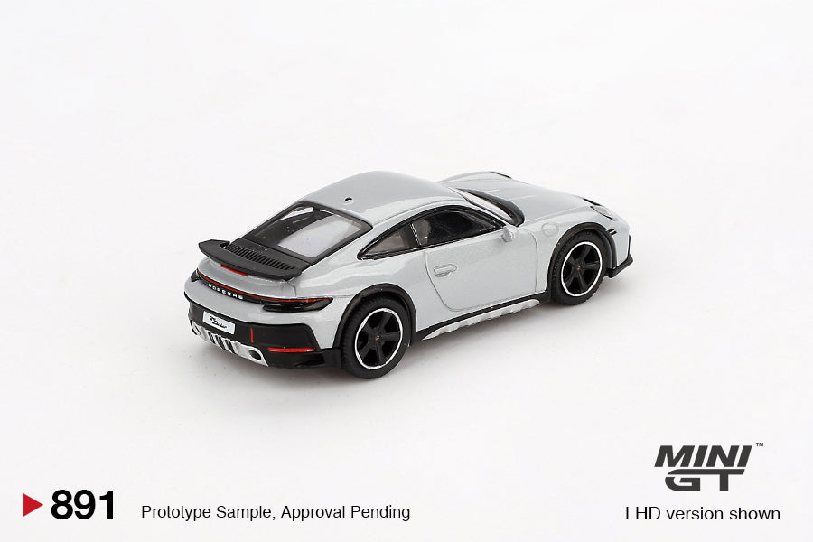 Mini GT - Porsche 911 Dakar Ice Gray Metallic LHD - Scale 1-64 MGT00891-L