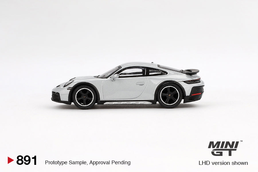 Mini GT - Porsche 911 Dakar Ice Gray Metallic - Scale 1-64 MGT00891-R
