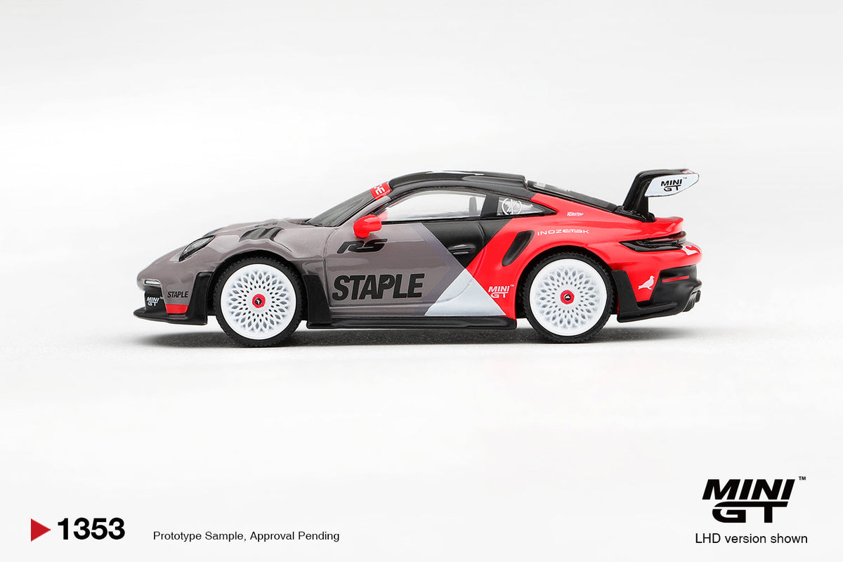 [PRE-ORDER] Mini GT - Porsche 911 GT3 RS STAPLE x INOZETEK 2025 - Scala 1/64 MGT01353-L