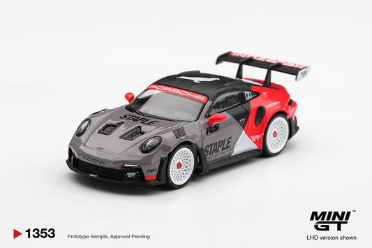 [PRE-ORDER] Mini GT - Porsche 911 GT3 RS STAPLE x INOZETEK 2025 - Scala 1/64 MGT01353-L