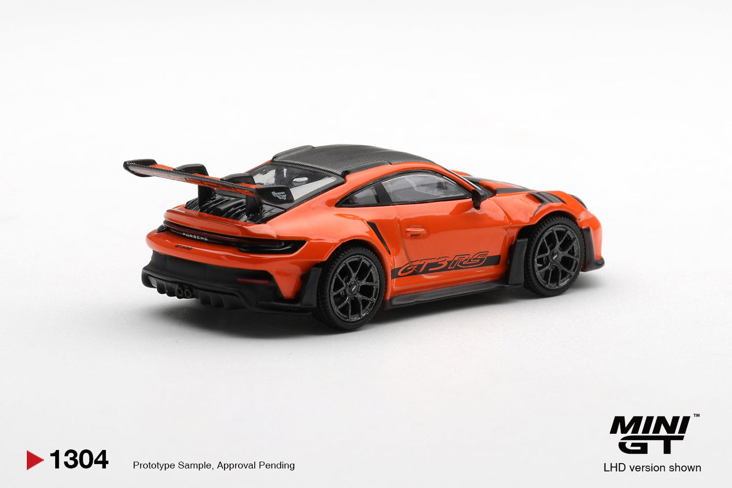 [PRE-ORDER] Mini GT - Porsche 911 (992) GT3 RS Gulf Orange Weissach Package 2024 – 1/64 Scale MGT01304-L