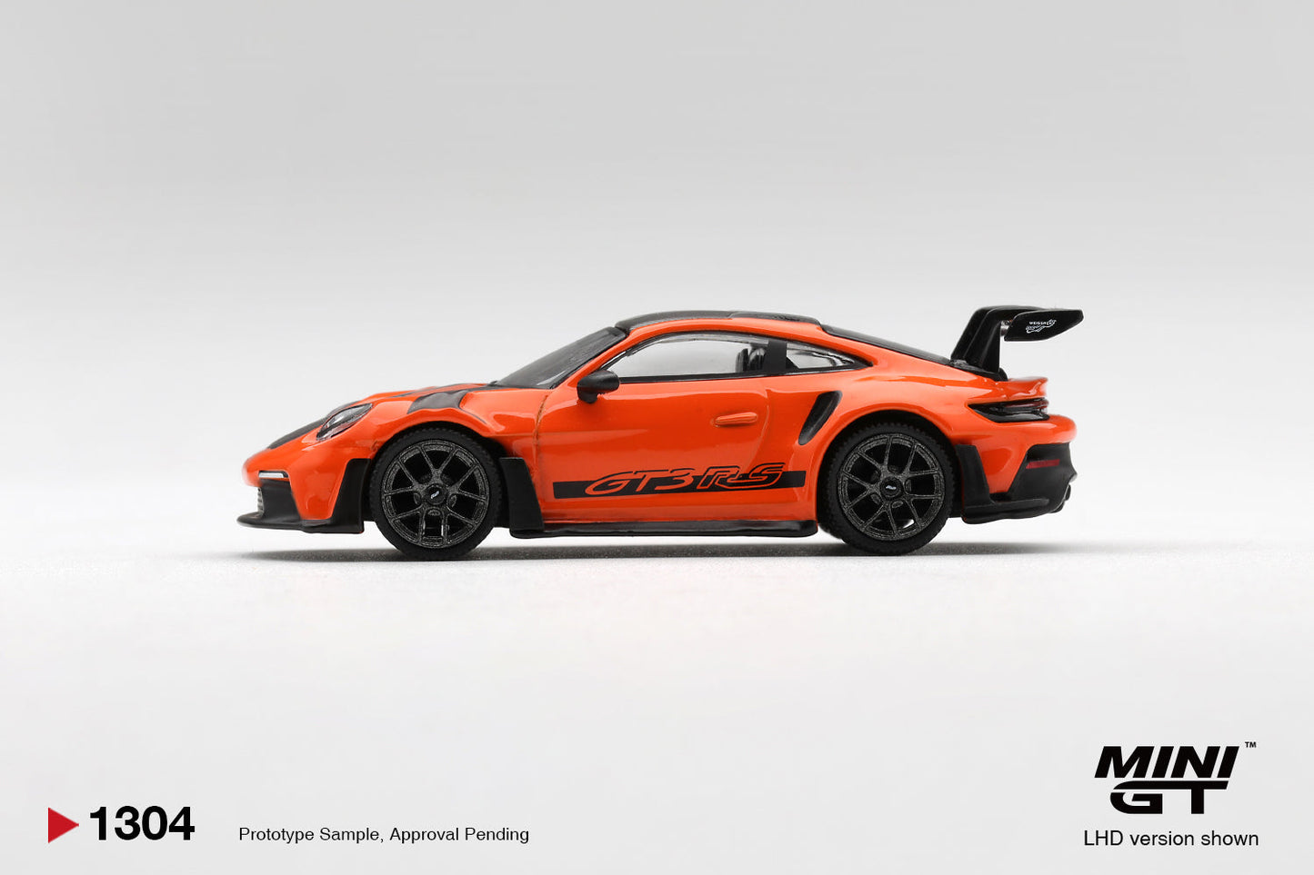 [PRE-ORDER] Mini GT - Porsche 911 (992) GT3 RS Gulf Orange Weissach Package 2024 – 1/64 Scale MGT01304-L