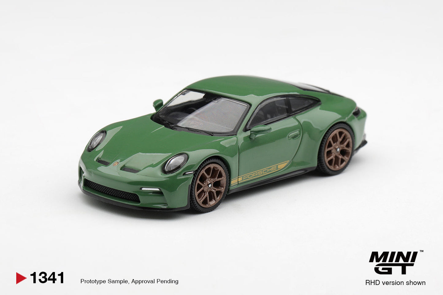 [PRE-ORDER] Mini GT - Porsche 911 (992) GT3 Touring Auratium Green 2022 - Scala 1/64 MGT01341-L