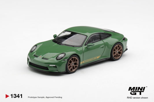 [PRE-ORDER] Mini GT - Porsche 911 (992) GT3 Touring Auratium Green 2022 - Scala 1/64 MGT01341-L