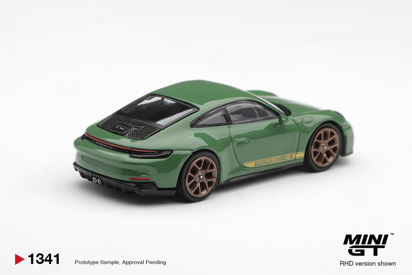 [PRE-ORDER] Mini GT - Porsche 911 (992) GT3 Touring Auratium Green 2022 - Scala 1/64 MGT01341-L