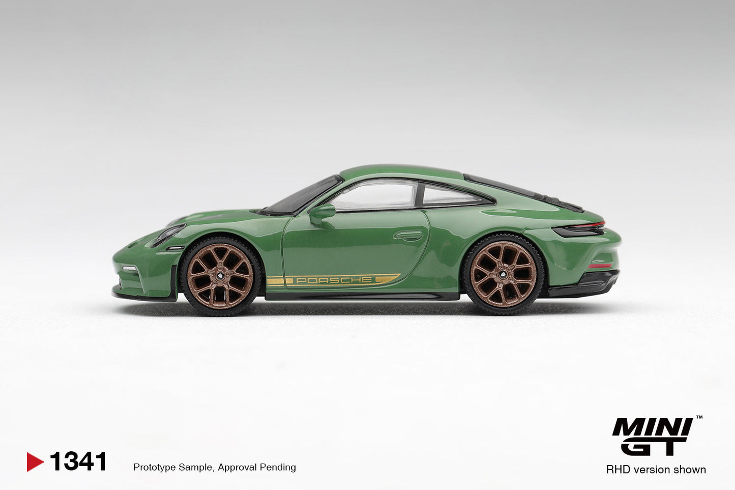 [PRE-ORDER] Mini GT - Porsche 911 (992) GT3 Touring Auratium Green 2022 - Scala 1/64 MGT01341-L