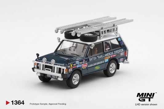 [PRE-ORDER] Mini GT - Range Rover 1971 British Trans-Americas Expedition 1971 - Scala 1/64 MGT01364-L