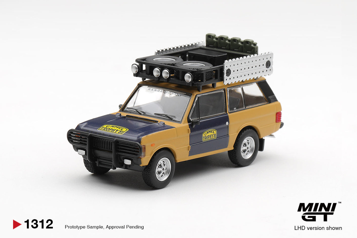 [PRE-ORDER] Mini GT - Range Rover Camel Trophy Sumatra H.Fischer / W.Bays 1981 – 1/64 Scale MGT01312-L