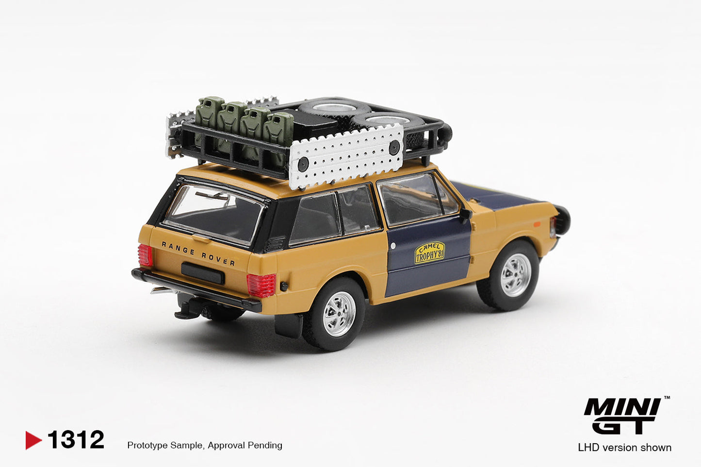 [PRE-ORDER] Mini GT - Range Rover Camel Trophy Sumatra H.Fischer / W.Bays 1981 – 1/64 Scale MGT01312-L