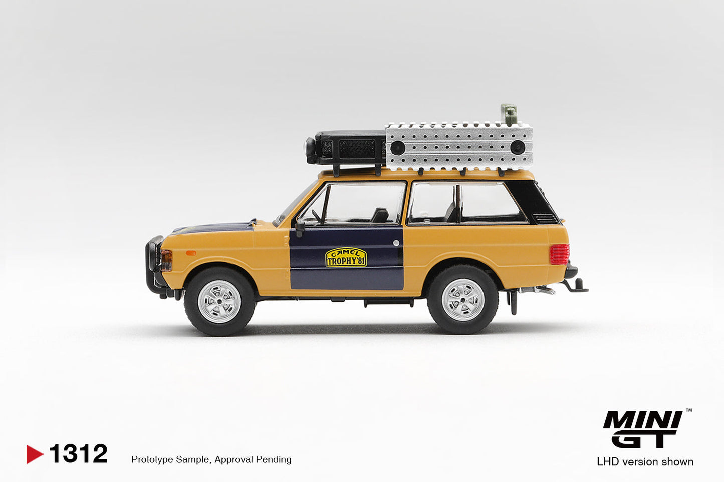 [PRE-ORDER] Mini GT - Range Rover Camel Trophy Sumatra H.Fischer / W.Bays 1981 – 1/64 Scale MGT01312-L