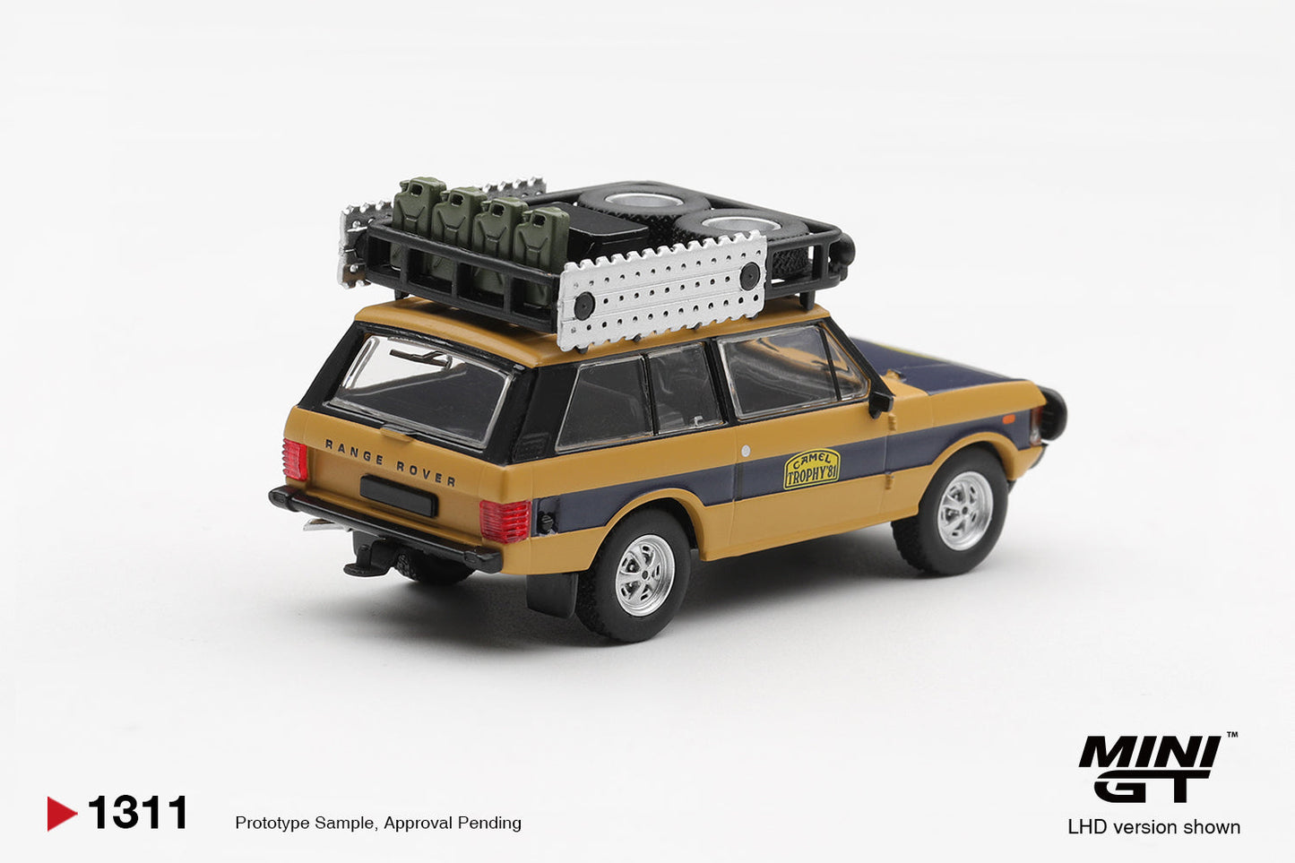 [PRE-ORDER] Mini GT - Range Rover Camel Trophy Sumatra N.Sudmann / F.Hofmann 1981 – 1/64 Scale MGT01311-L