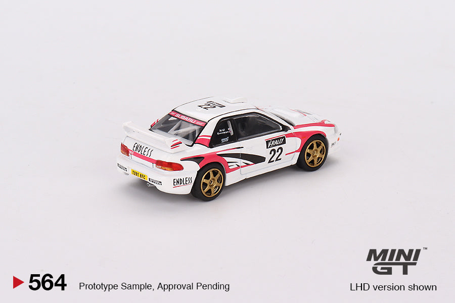 Mini GT - SUBARU Impreza WRC98 1999 Rally Tour de Corse #22 - Scale 1/64 MGT00564-L