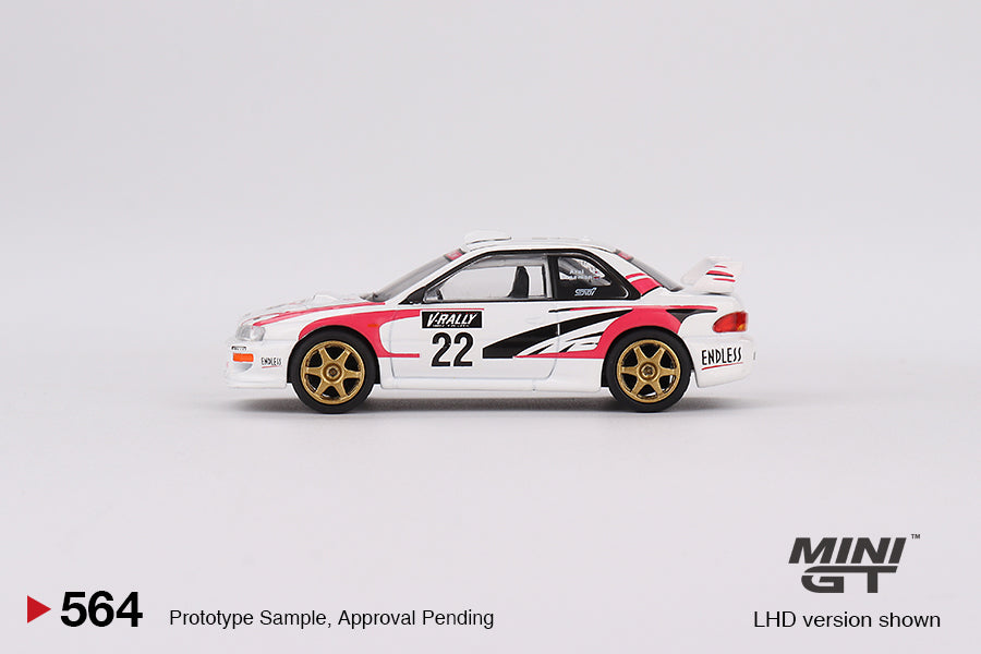 Mini GT - SUBARU Impreza WRC98 1999 Rally Tour de Corse #22 - Scale 1/64 MGT00564-L