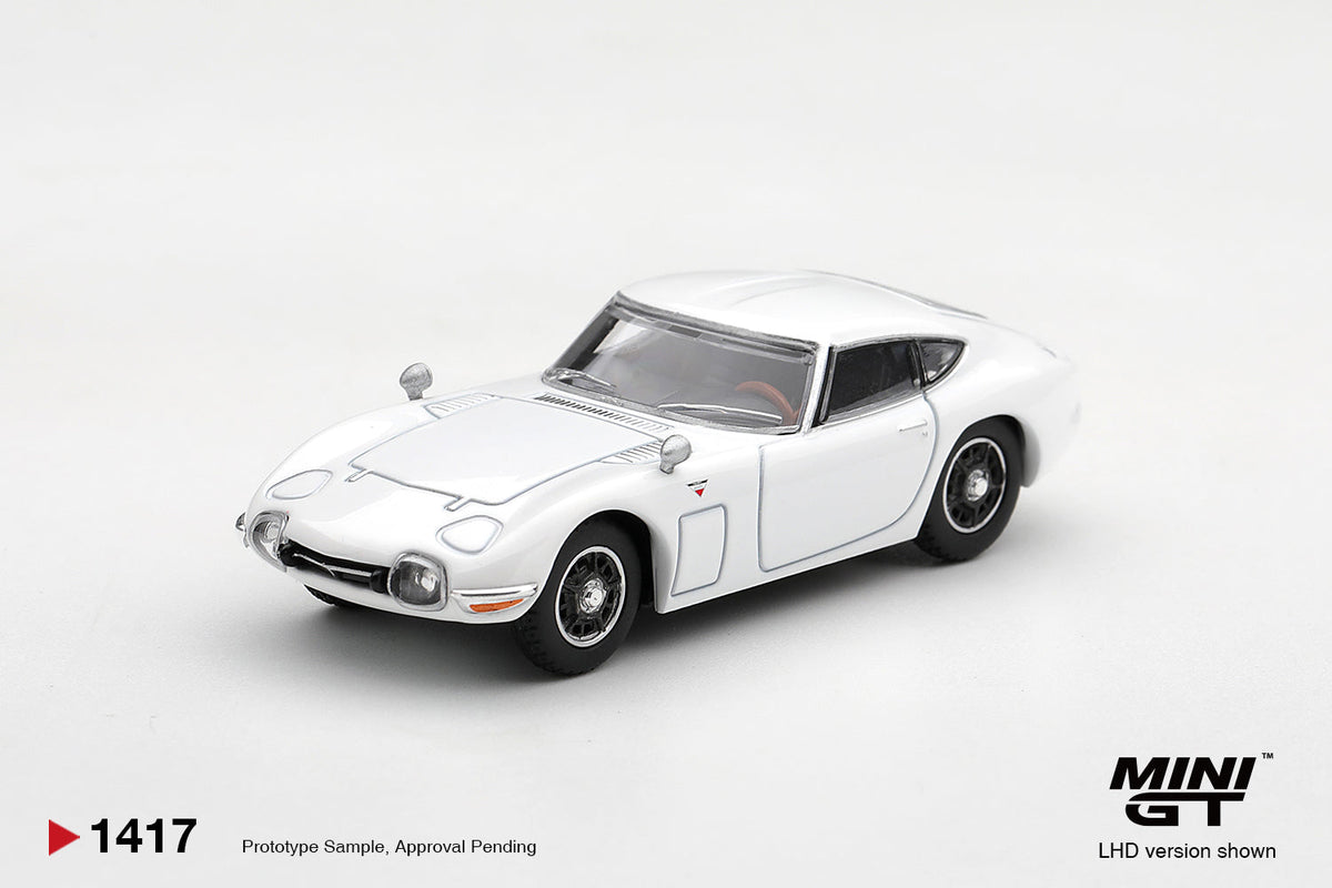 [PRÉCOMMANDE] Mini GT - Toyota 2000GT Pegasus Blanc 1967 - Échelle 1/64 MGT01417-L