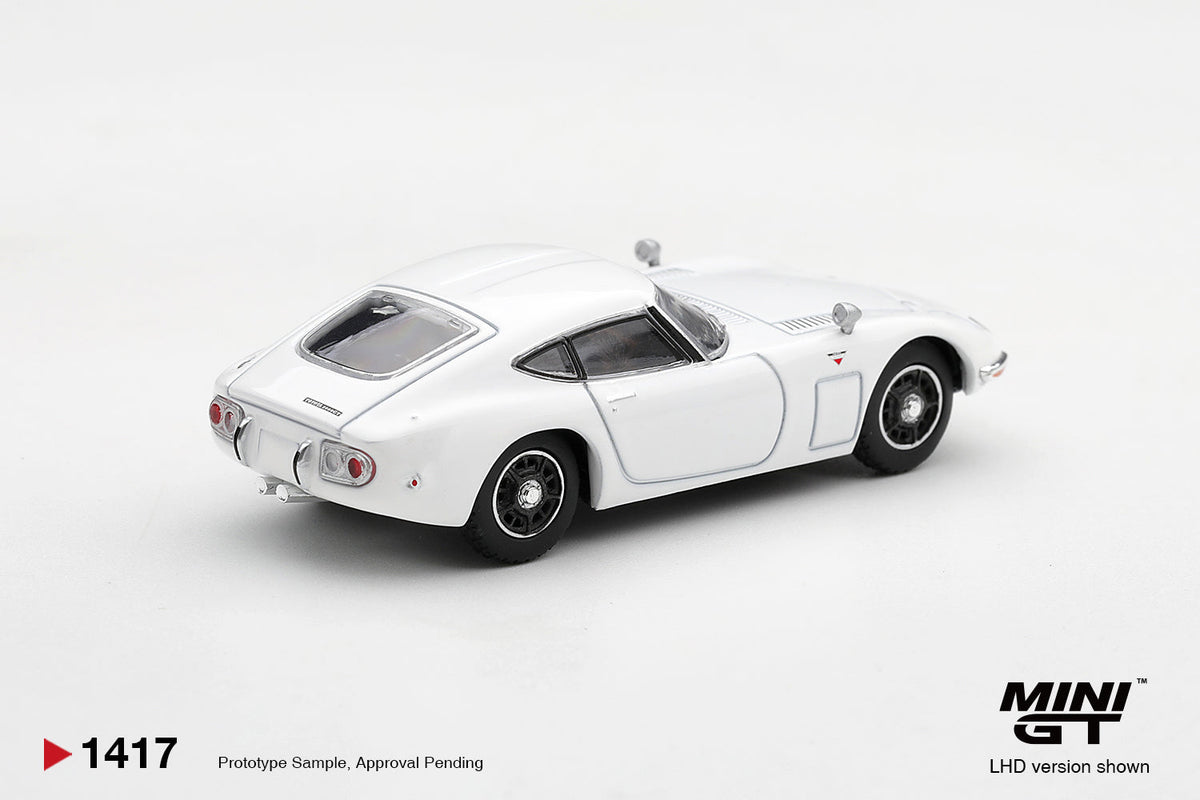 [PRÉCOMMANDE] Mini GT - Toyota 2000GT Pegasus Blanc 1967 - Échelle 1/64 MGT01417-L