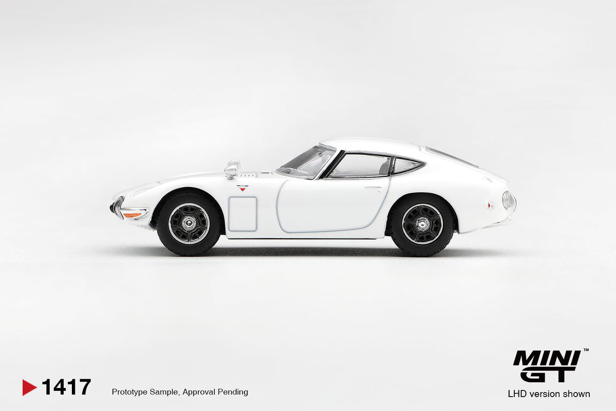[PRÉCOMMANDE] Mini GT - Toyota 2000GT Pegasus Blanc 1967 - Échelle 1/64 MGT01417-L