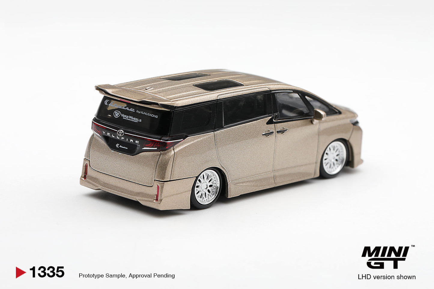 Mini GT - Toyota Vellfire 40 KUHL Gold Metallic 2026 - Scale 1-64 MGT01335-L