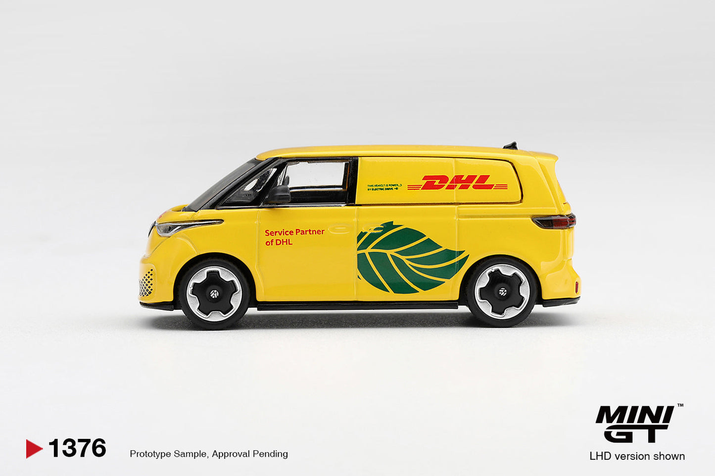 [PRE-ORDER] Mini GT - Volkswagen ID Buzz DHL Electric 2025 - 1/64 Scale MGT01376-L
