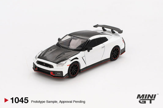 [PRE-ORDER] Mini GT - Nissan GT-R (35) Nismo Brilliant White Pearl 2024 - Scala 1/64 MGT01045-L