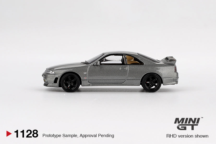 Mini GT - Nissan Skyline GT-R Dark Metal Gray (NISMO BCNR33 CRS Version) - Scale 1/64 MGT01128-R