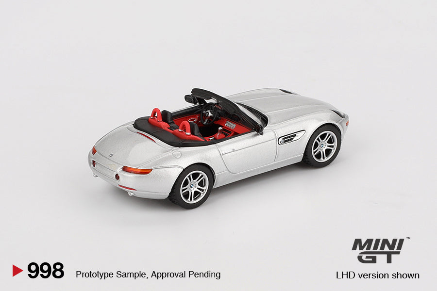 [PRE-ORDER] Mini GT - BMW Z8 Titanium Silver 2003 - Scale 1/64 MGT00998-L