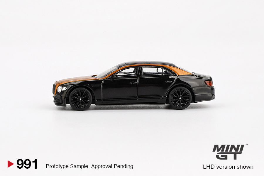[PRE-ORDER] Mini GT - Bentley Flying Spur Orange Flame / Onyx 2024 - Scale 1/64 MGT00991-L