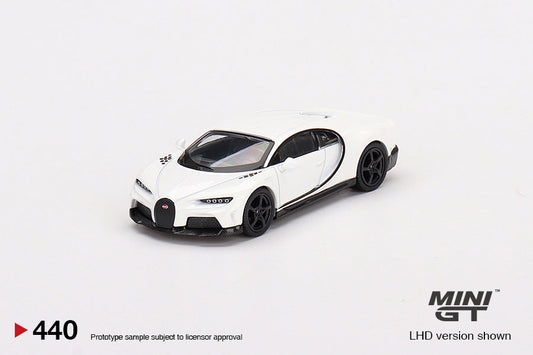 Mini GT - Bugatti Chiron Super Sport White - Scale 1/64 MGT00440-L