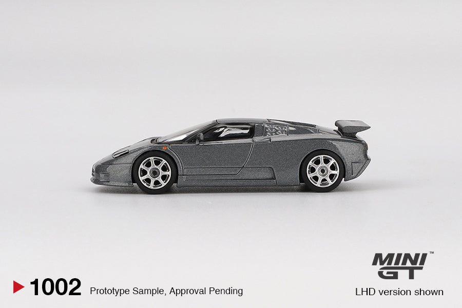 [PRE-ORDER] Mini GT - Bugatti EB110 Super Sport Grigio Scuro 1995 - Scala 1/64 MGT01002-L