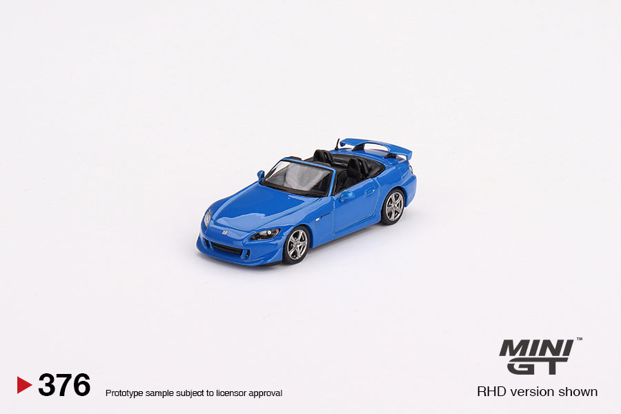 Mini GT - Honda S2000 (AP2) Type S Apex Blue RHD - Scale 1/64 MGT00376-R