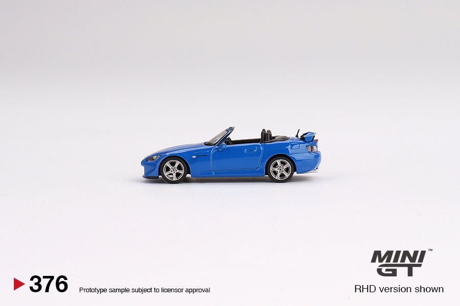 Mini GT - Honda S2000 (AP2) Type S Apex Blue RHD - Scale 1/64 MGT00376-R