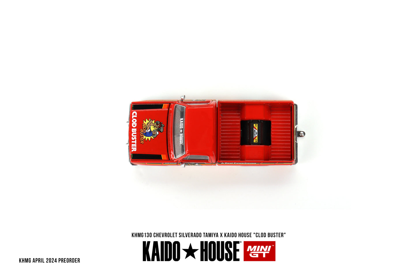 Mini GT - Chevrolet Silverado TAMIYA x KAIDO HOUSE "Clod Buster" - KAIDO HOUSE - Scala 1/64 KHMG130