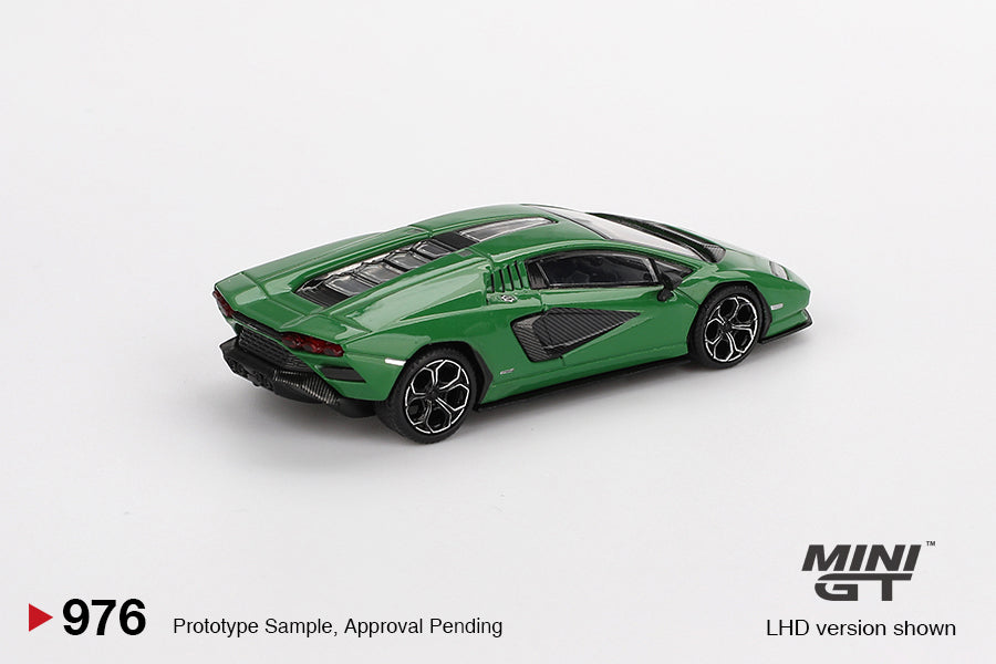 [PRE-ORDER] Mini GT - Lamborghini Countach LPI 800-4 Verde Medio 2022 - Scala 1/64 MGT00976-L
