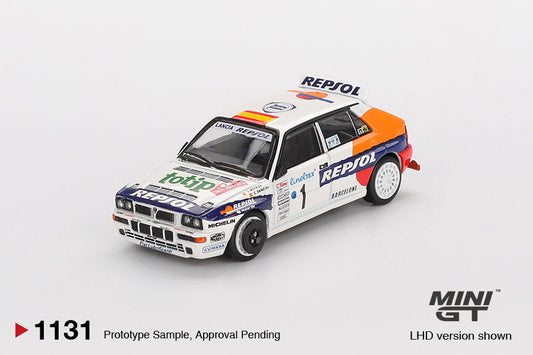 Mini GT - Lancia Delta HF Integrale Evoluzione #1 1993 Rallye Monte-Carlo - 1/64 Scale MGT01131-L