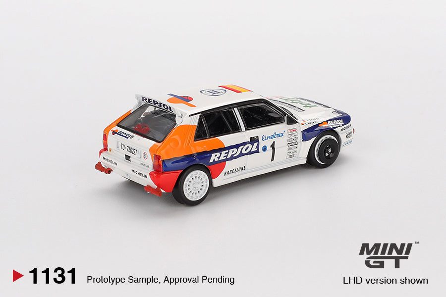 Mini GT - Lancia Delta HF Integrale Evoluzione #1 1993 Rallye Monte-Carlo - Scala 1/64 MGT01131-BL Blister Packaging