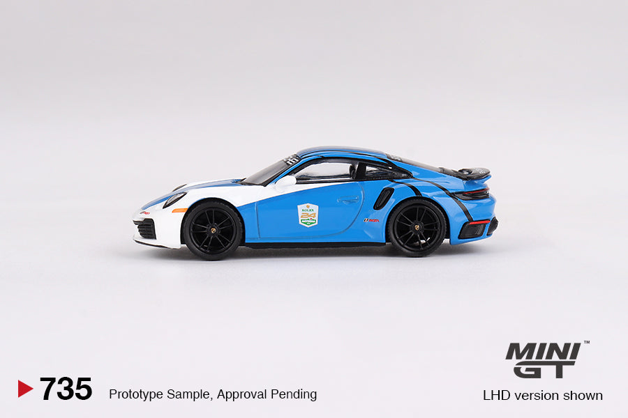 Mini GT - Porsche 911 Turbo S Safety Car 2023 IMSA Daytona 24 Hrs - - Scala 1/64 MGT00735