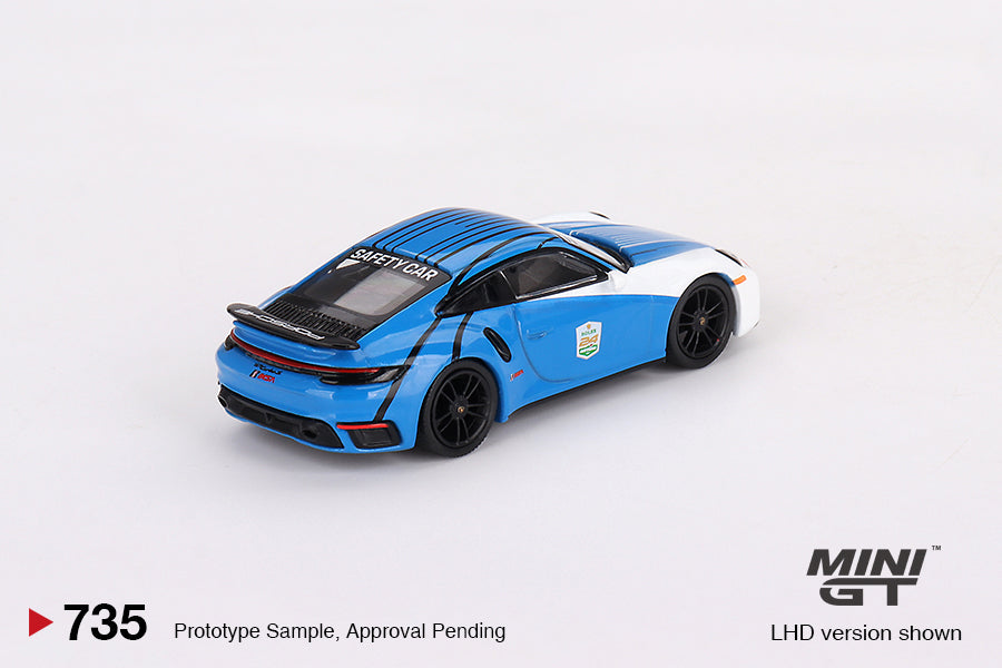Mini GT - Porsche 911 Turbo S Safety Car 2023 IMSA Daytona 24 Hrs - - Scala 1/64 MGT00735