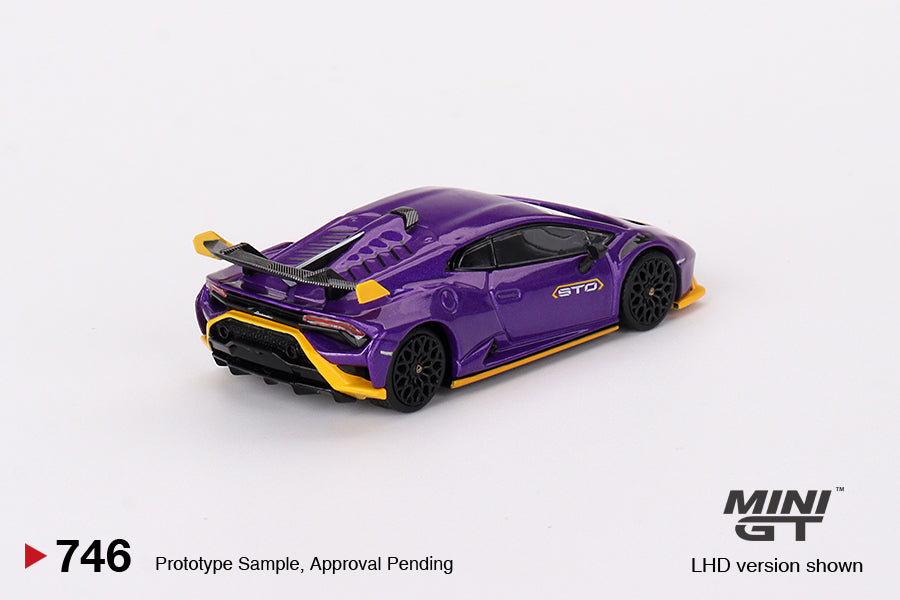Mini GT - Lamborghini Huracán STO Viola Pasifae - Scala 1/64  MGT00746 LDH