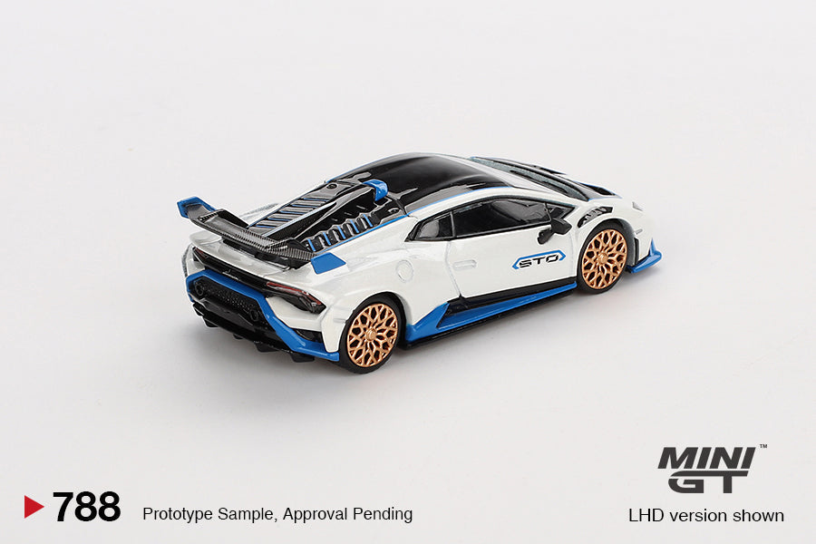 [PRE-ORDER] Mini GT - Lamborghini Huracán STO Bianco Asopo - Scala 1/64 MGT00788-L