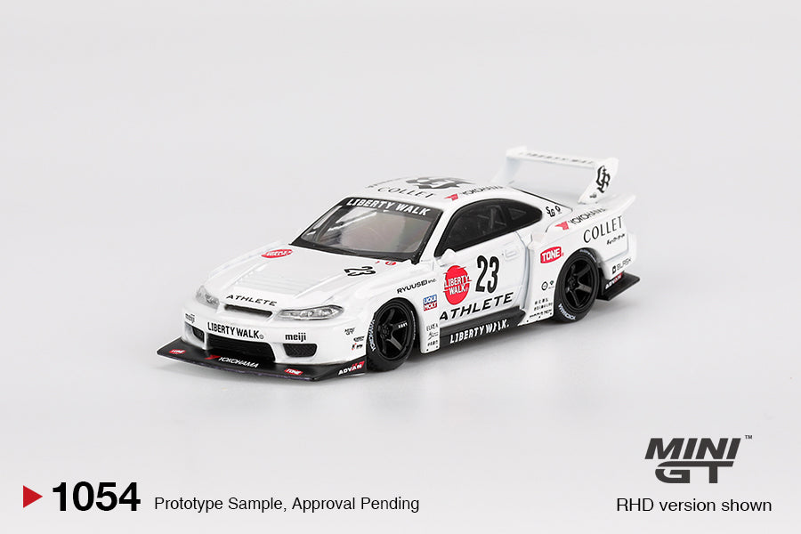 [PRE-ORDER] Mini GT - Nissan Silvia S15 LB-SUPER Silhouette Athlete 2024 - Scale 1/64 MGT01054-R