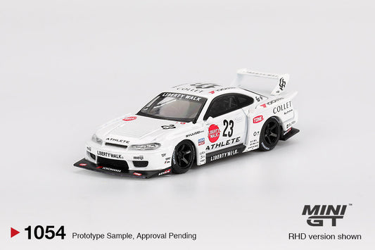 [PRE-ORDER] Mini GT - Nissan Silvia S15 LB-SUPER Silhouette Athlete 2024 - Scale 1/64 MGT01054-R