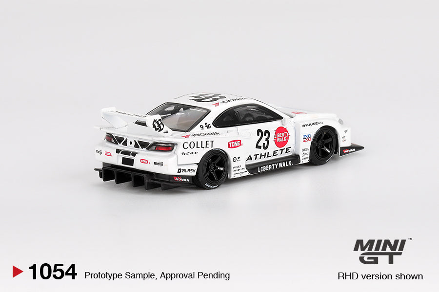 新品GT Nissan LB Super Silhouette S15 1:18 PRE-ORDER] Mini GT - Nissan Silvia S15 LB-SUPER Silhouette