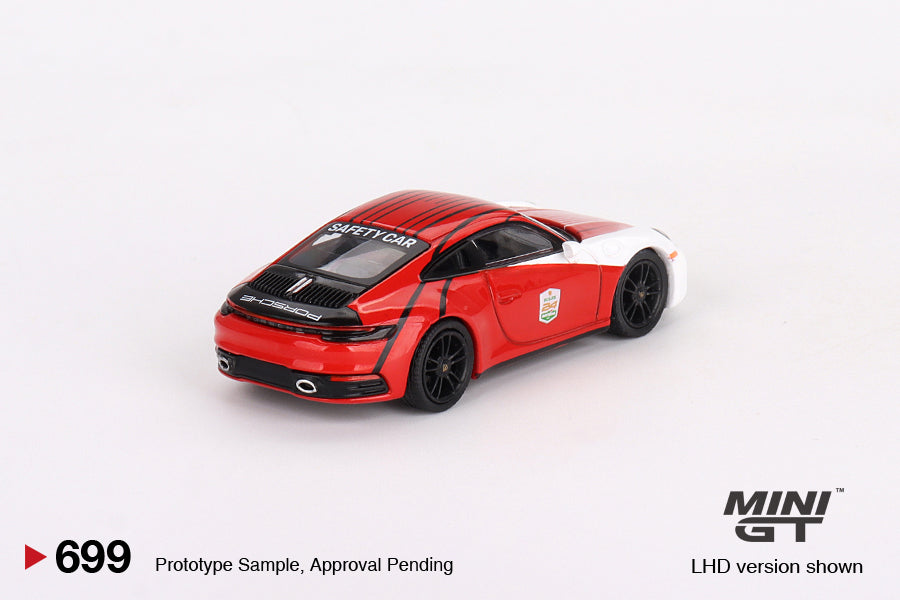 Mini GT - Porsche 911 (992) Carrera S Safety Car 2023 IMSA Daytona 24 Hrs - Scale 1/64 MGT00699