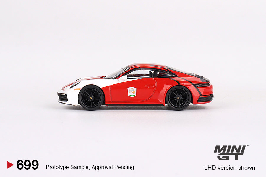 Mini GT - Porsche 911 (992) Carrera S Safety Car 2023 IMSA Daytona 24 Hrs - Scale 1/64 MGT00699