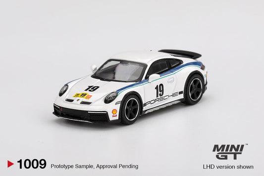 [PRE-ORDER] Mini GT - Porsche 911 (992) Dakar Rallye Design Package 74 2024 - Scala 1/64 MGT01009-L