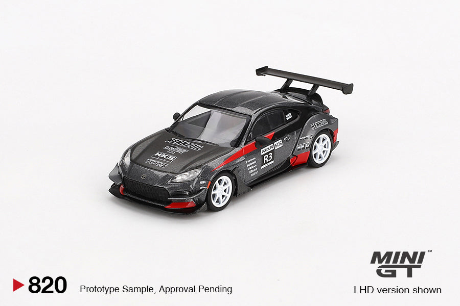 Mini GT - Toyota GR86 HKS Turbocharged Larry Chen's 2024 - Scale 1/64 MGT00820-BL