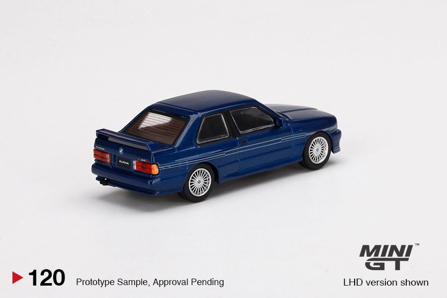 Mini Gt - BMW M3 (E30) ALPINA B6 3.5S Alpina Blue - Scala 1/64 MGT00120-L