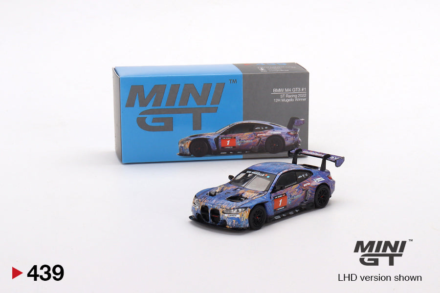 Mini Gt - BMW M4 GT3 #1 2022 12H Mugello Winner - Scale 1/64 MGT00439-L