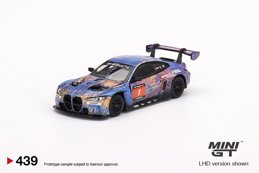 Mini Gt - BMW M4 GT3 #1 2022 12H Mugello Winner - Scale 1/64 MGT00439-L