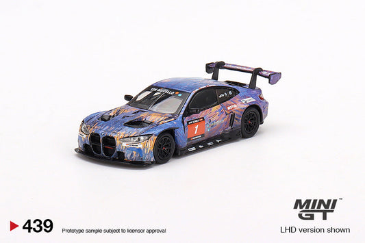 Mini Gt - BMW M4 GT3 #1 2022 12H Mugello Winner - Scala 1/64 MGT00439-L